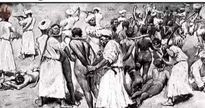 Africans in Arab slave market