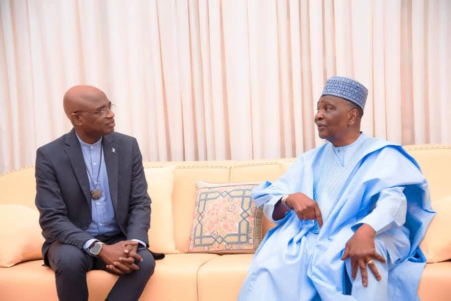 Governor Alia and General Gowon