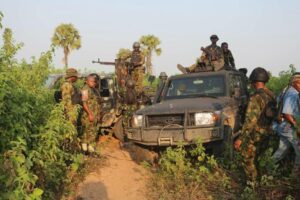Nigerian troops