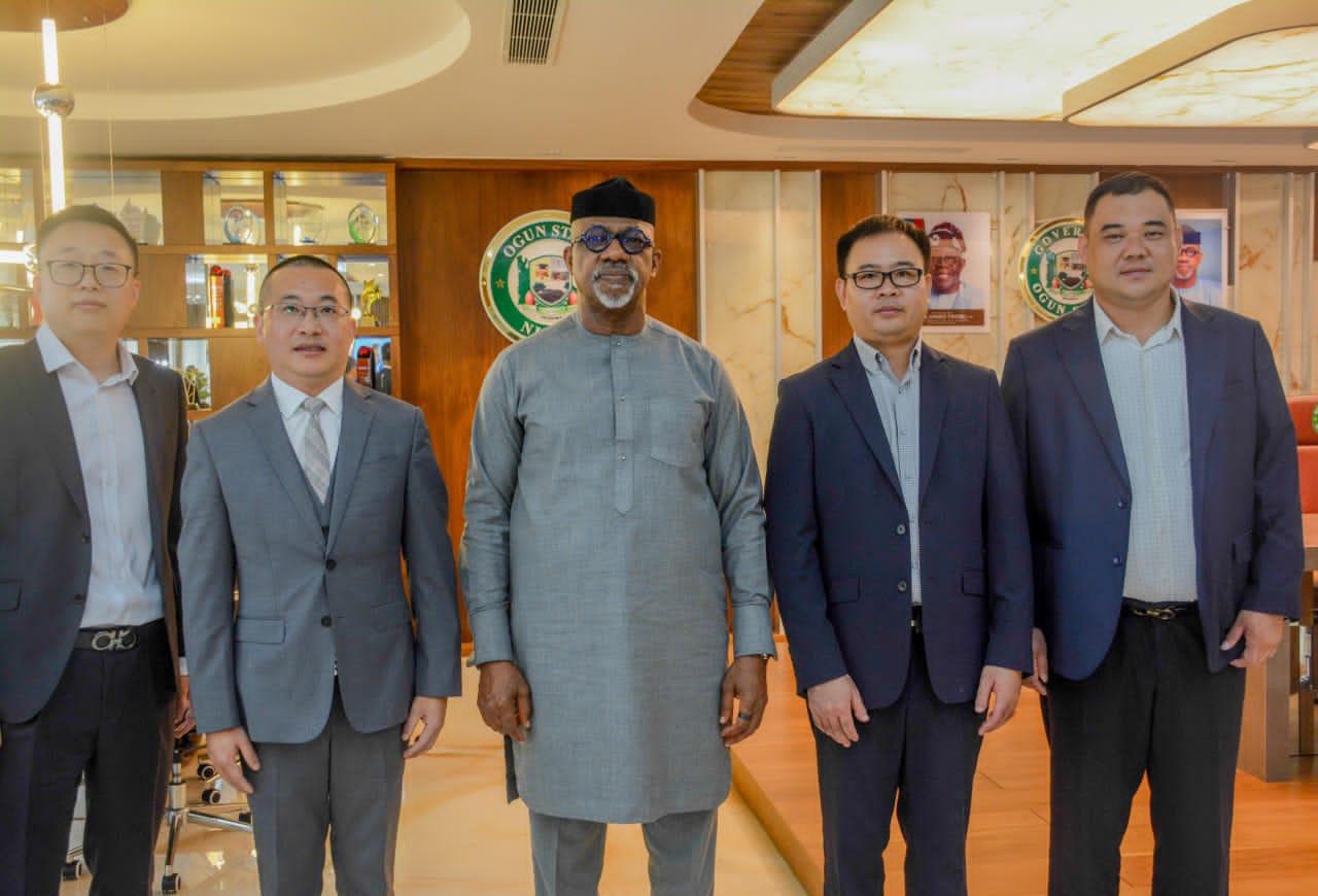 Ogun State Governor, Dapo Abiodun, received in his office the Vice Chairman of RSIN Group, Mr. You Xiaotan and his team