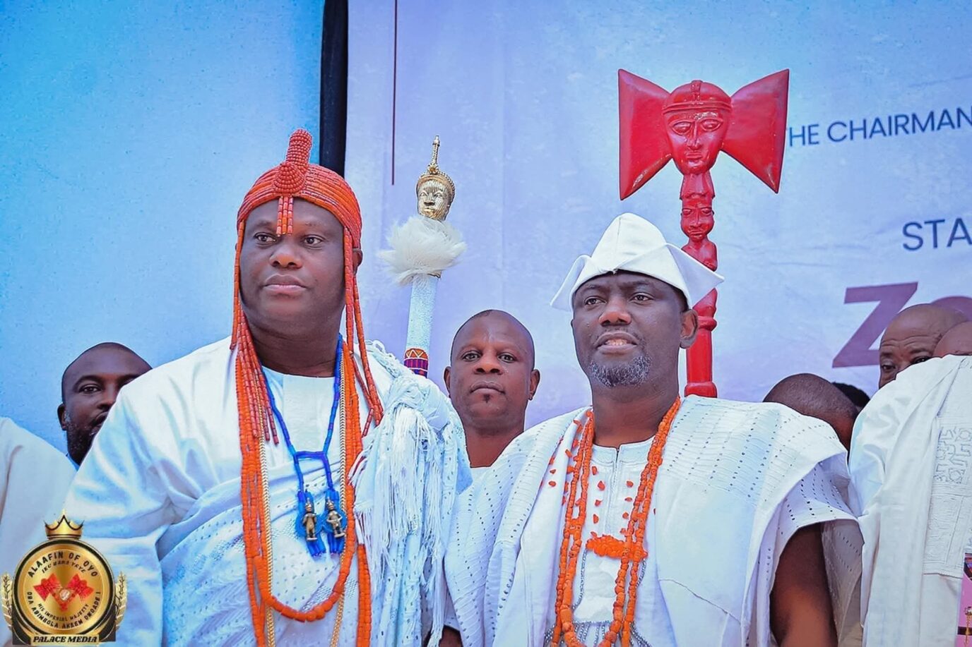 Ooni Adeyeye Enitan Ogunwusi, Ojaja II, the Ooni of Ile-Ife and Alaafin of Oyo, His Imperial Majesty Oba Abimbola Owoade, Yorubaland
