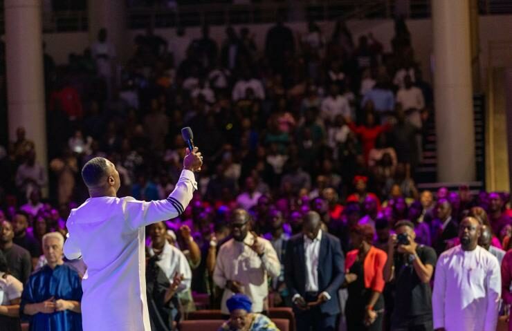 File photo. A Christian concert in Nigeria