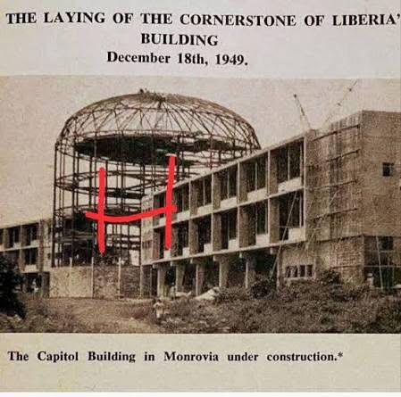 Capitol under construction