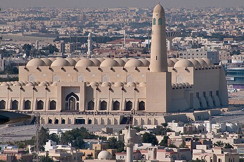 Muhammad ibn Abd al-Wahhab Mosque in Doha, Qatar