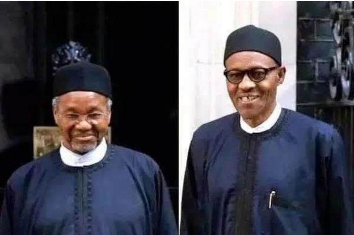 Muhammadu Buhari and Mamman Daura