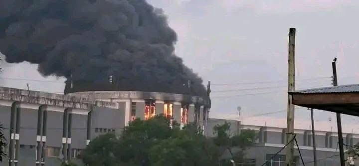 The Capitol on Fire last year