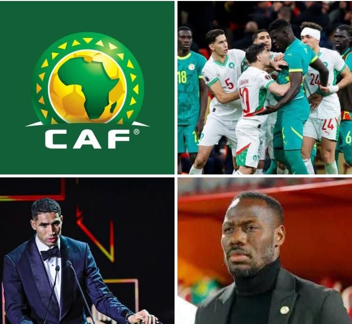 CAF's players and officials