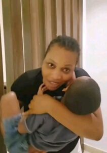 Doris Ogala and the boy