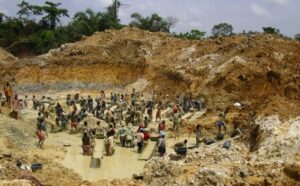 File photo. Illegal miners
