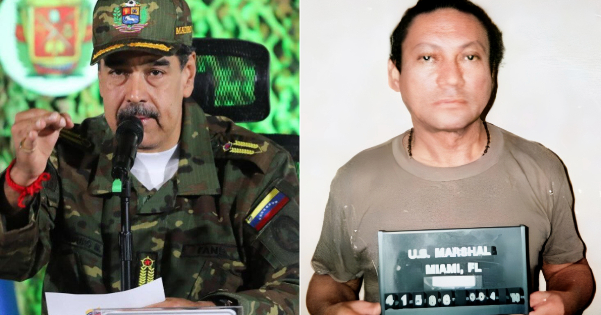 Nicolas Maduro, Manuel Noriega