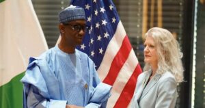 Nuhu Ribadu and Allison Hooker