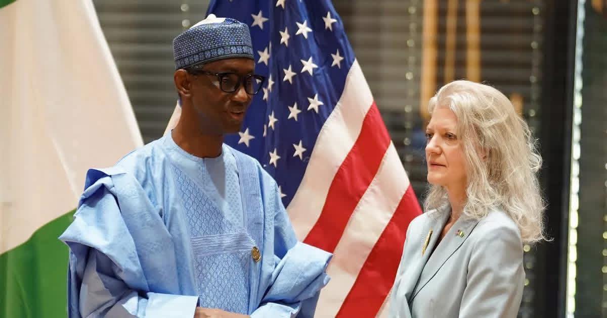 Nuhu Ribadu and Allison Hooker