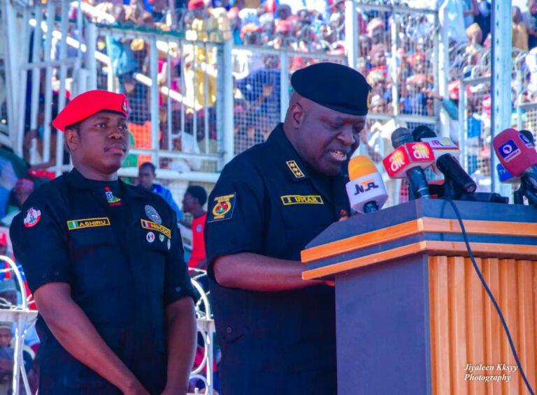 The Commissioner for Internal Security and Special Services, AVM Ibrahim Umar (rtd) retired his appointment on Monday following the defection of Governor Yusuf from NNPP to APC occasioned by the Governor's political face-off with Senator Rabi'u Musa Kwankwaso