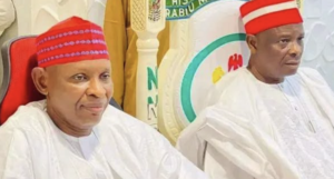 Abba Kabir Yusuf and  Senator Rabiu Musa Kwankwaso