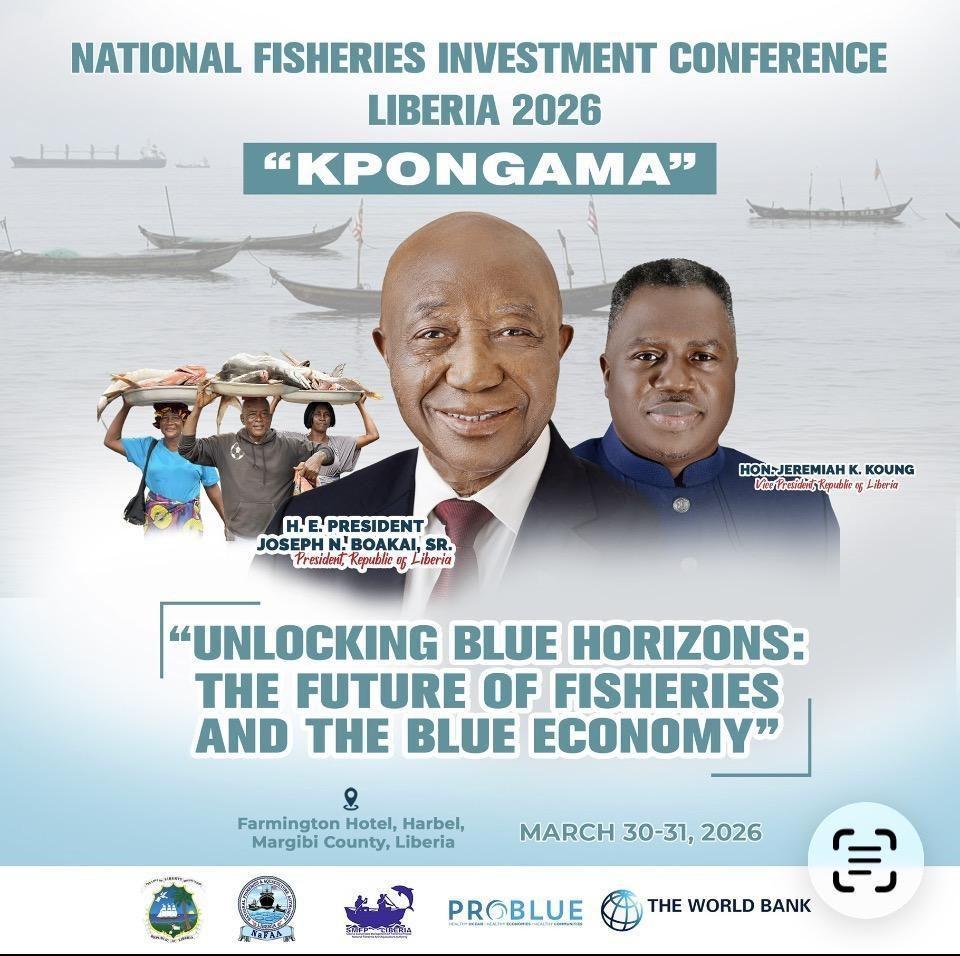 Liberia Charts a Bold Course with KPONGAMA: The National Fisheries Investment Conference