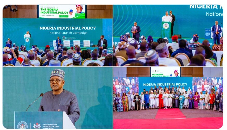 Tinubu Unveils Nigeria Industrial Policy 2025, Demands Speedy Implementation