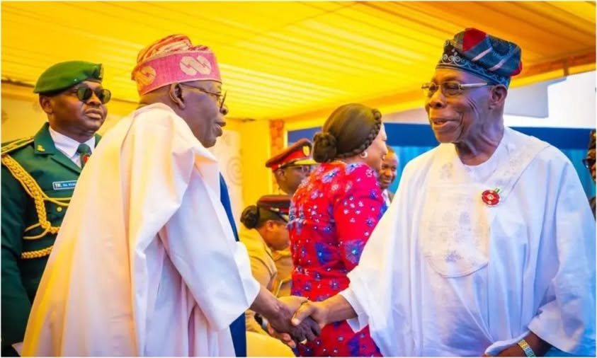 President Tinubu Celebrates Former President Olusegun Obasanjo at 89