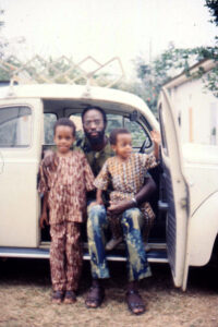 Jeyifo with his family
