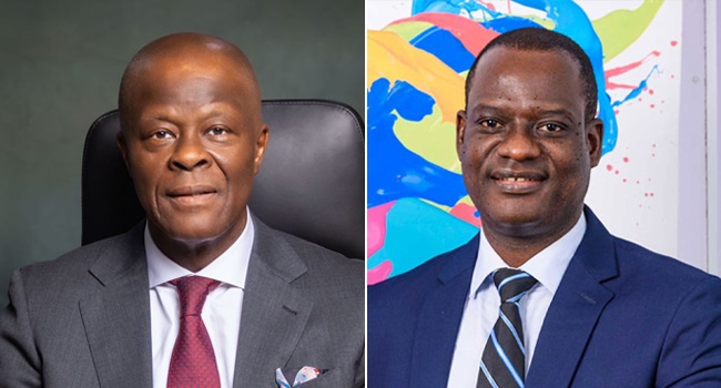 Taiwo Oyedele, right, and Wale Edun