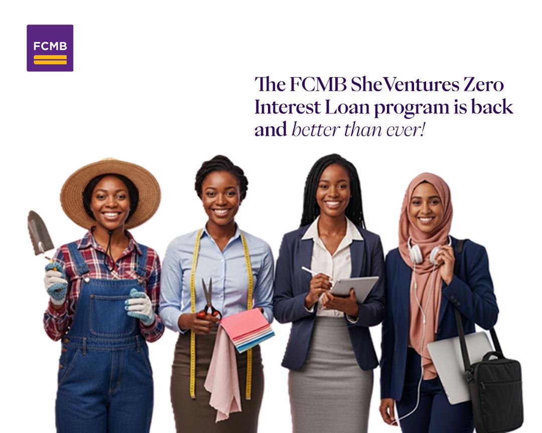 FCMB's She Venture Zero Interest Loan