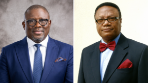 Governor Sheriff Oborevwori and Professor Hope O’Rukevbe Eghagha
