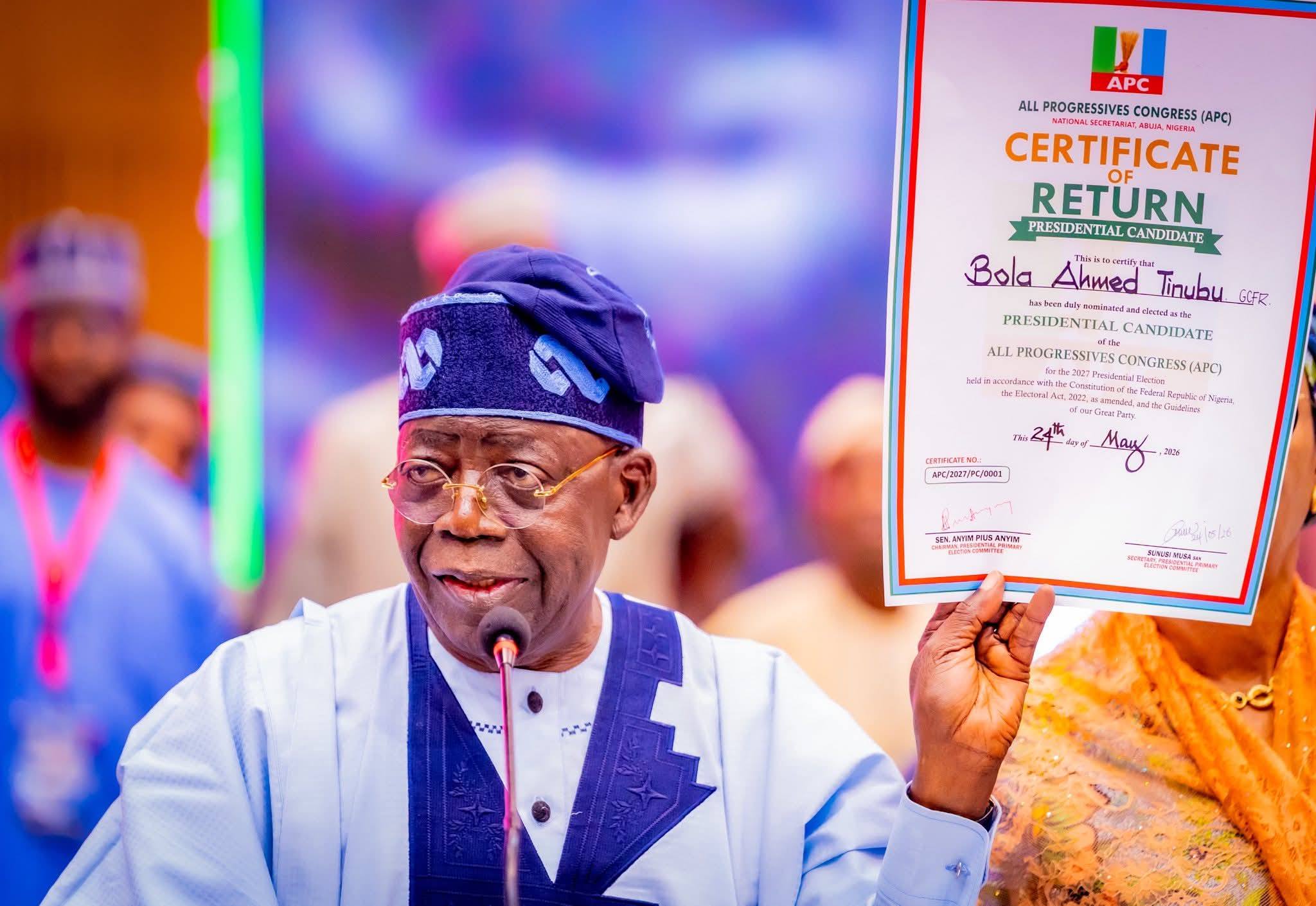 President Tinubu Polls 11 Million Votes in APC Presidential Primaries, Promises to Consolidate Reforms
