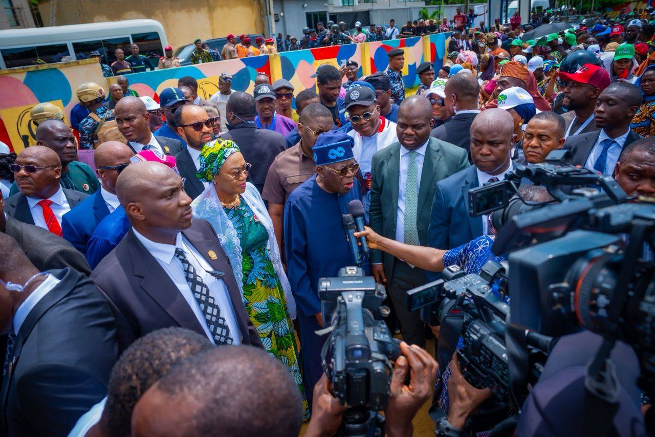 President Tinubu participated in the APC Presidential Primaries at Ikoyi-Obalende Ward L2 in Lagos